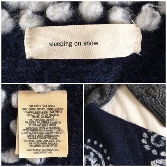 Anthro | Sleeping On Snow First Snow Sweater  S - Picture 8 of 8